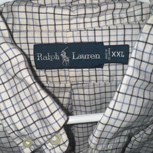 Ralph Lauren Plaid Shirt XXL
